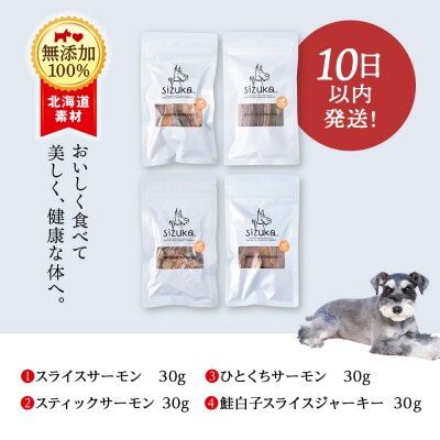 サーモン4点セット(4種類　各30g)