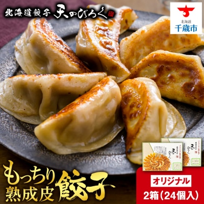 北海道餃子天のびろく オリジナル餃子12粒入　2箱