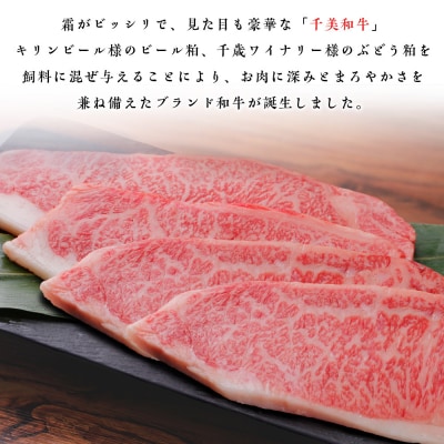 ちとせ和牛「千美」サーロインステーキ　200g×4枚＜肉の山本＞