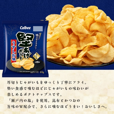 堅あげポテト＜うすしお＞12袋入×2箱 カルビー ポテトチップス 《千歳工場製造》