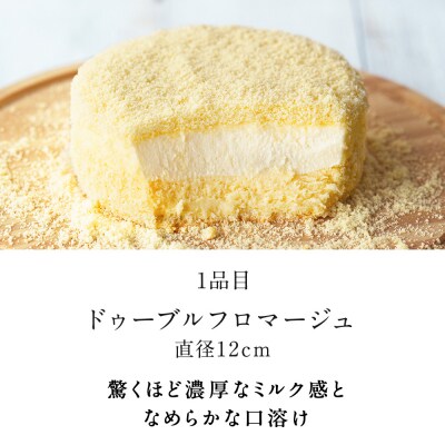 ≪ショコラ≫ドゥーブルフロマージュ食べ比べセット