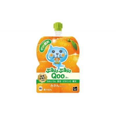 ミニッツメイド ぷるんぷるんQooみかん 125g パウチ 30本 入[№5755-0156]