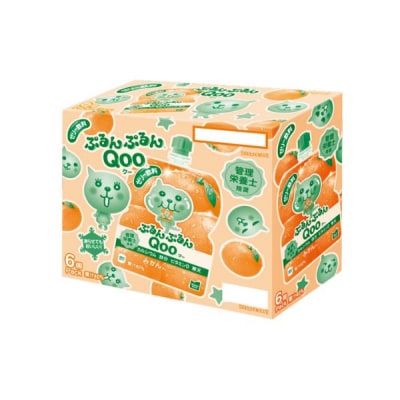 ミニッツメイド ぷるんぷるんQooみかん 125g パウチ 30本 入[№5755-0156]