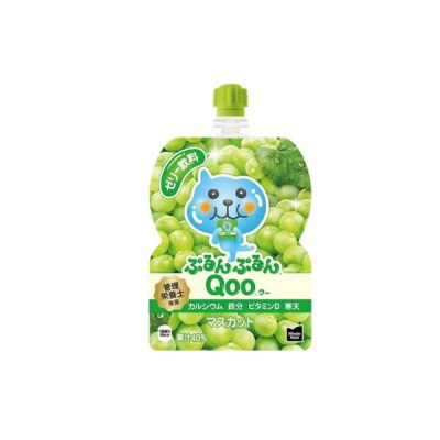 【定期便3ヵ月コース】ぷるんぷるんQooマスカット 125g (30本入)[№5755-0271]