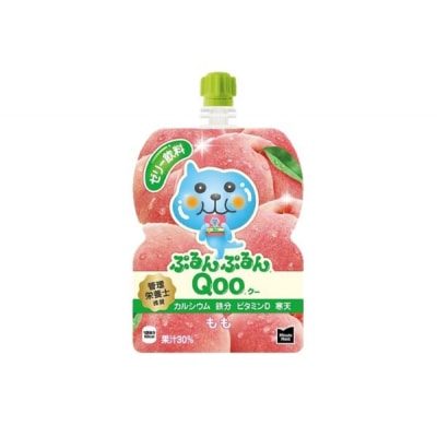 【定期便3ヵ月コース】ぷるんぷるんQooもも 125gパウチ(30本入)[№5755-0272]