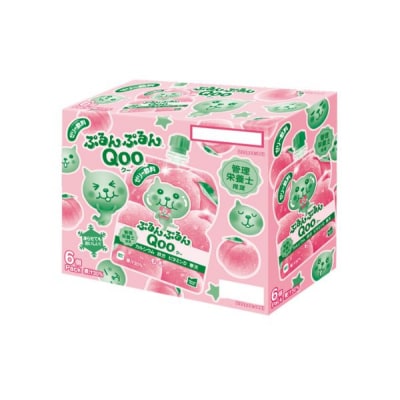 【定期便3ヵ月コース】ぷるんぷるんQooもも 125gパウチ(30本入)[№5755-0272]