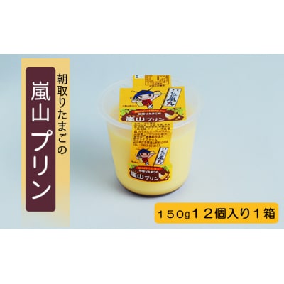 朝採りたまごの嵐山プリン[№5755-0020]