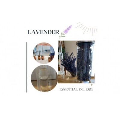 嵐山産ラベンダーのソイキャンドル [No5755-0293]