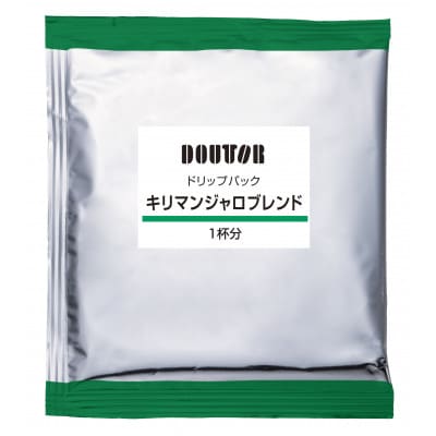ドトール　キリマンジャロブレンド　ドリップコーヒー　100袋
