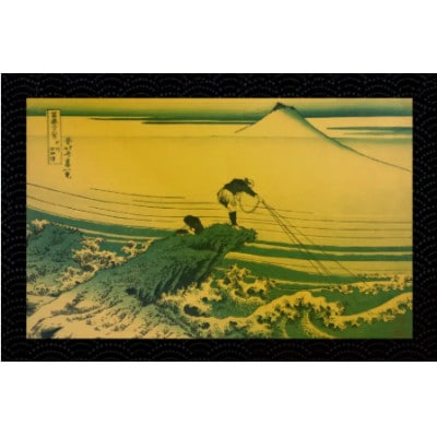 富嶽三十六景「甲州石班澤」