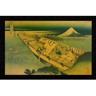 富嶽三十六景「常州牛堀」
