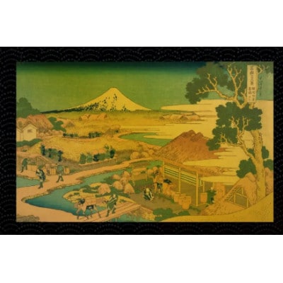 富嶽三十六景「駿州片倉茶園ノ不二」