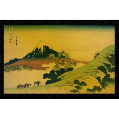 富嶽三十六景「甲州犬目峠」