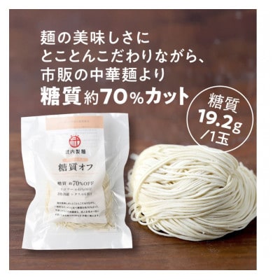 低糖質ラーメン10食セット(とんこつスープ)