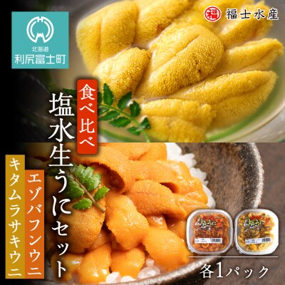 【2025年発送】産地直送!スペシャル!食べ比べ生うにセット【福士水産】