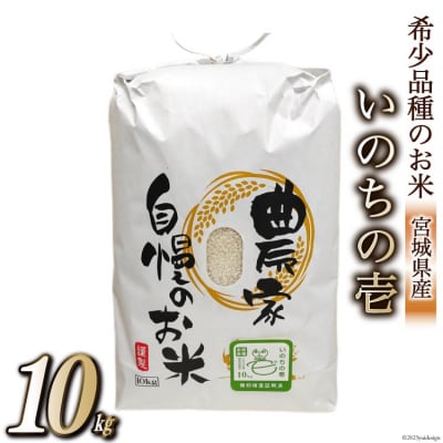 米 いのちの壱 10kg [ティエスサービス 宮城県 気仙沼市 20563812]