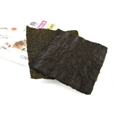 【初摘み】焼のり鼎浦 7袋 箱入り(1袋=7枚) 横田屋本店 宮城県 気仙沼市 20563387