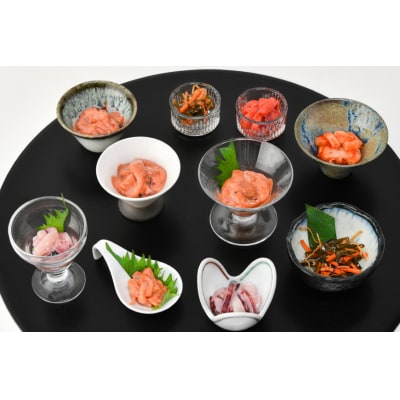 小野万 塩辛・珍味 10品セット 小野万 宮城県 気仙沼市 20564642