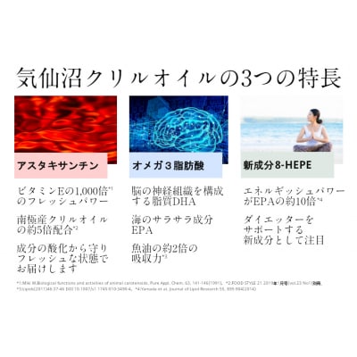 【6ヶ月定期便】気仙沼 クリルオイル 1袋(120粒)×6回 計6袋 20564490
