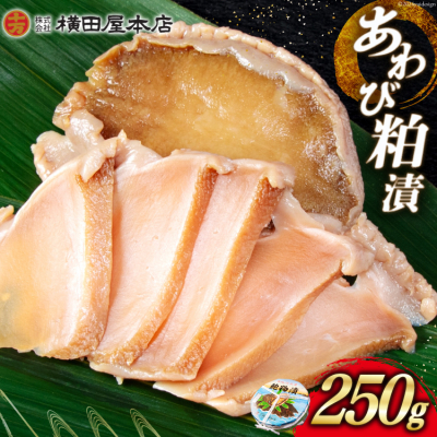 あわび 粕漬 250g [横田屋本店 宮城県 気仙沼市 20564835]