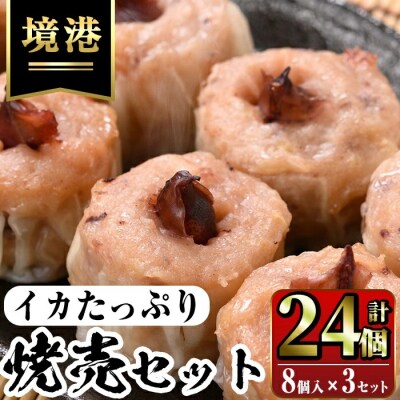 網元のこだわり!いか焼売セット 化粧箱入(8個入×3P)