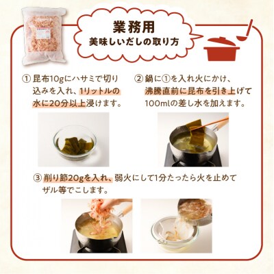 【7営業日以内に発送】【業務用】鹿児島産花かつお500g　6袋セット　K233-011_02