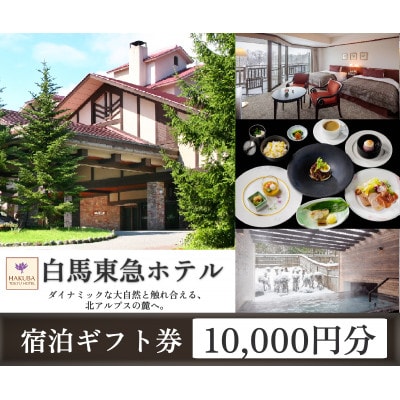 白馬 東急ホテル 宿泊補助券 10,000円分