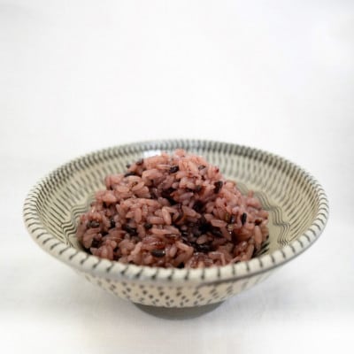 長野県白馬村産　青鬼で取れた紫米 1kg