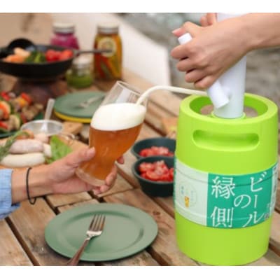 かんたん生樽 クラフトビール HAKUBA CRAFT Awayuki(Weizen)3L