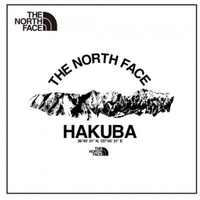 THE NORTH FACE「白馬三山 Tシャツ」ウィメンズL　ホワイト
