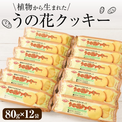 うの花クッキー 12袋(960g)[046K01]