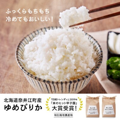 「ずどーんと美味しい。ずどーんと楽しい。」北海道奈井江町産ゆめぴりか精米2kgと美味しいものセット