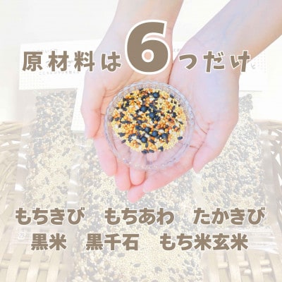 北海道奈井江産　ざっこくごはんのもと　100g×3袋セット