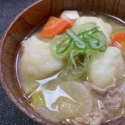 乾麺4種とすいとんセット(よもぎうどん、島田うどん、島田きしめん、島田ひやむぎ、すいとん)