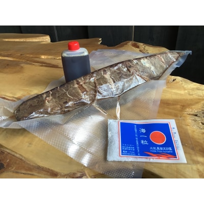 藁焼き鰹のたたき(1節 500g～600g)タレ・塩付 3点セット 冷蔵 大サイズ【R00835】