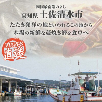 藁焼きかつおのたたき 3節(合計約750g～850g)ポン酢1本付セット刺身【R01413】