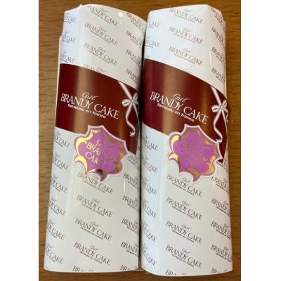 レーズン入り ポミエのブランデーケーキ(2本セット)スイーツ デザート 洋菓子【R00314】