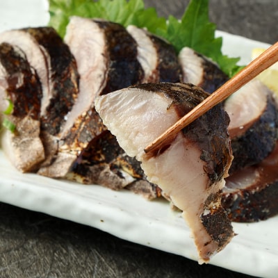 獲れたて土佐の清水さば炙り〆鯖2枚セット(ブランドゴマサバ・1枚約170～210g)【R00279】