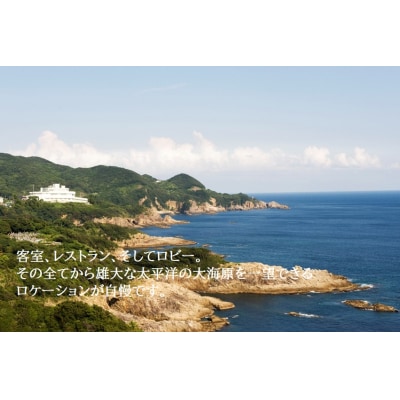 足摺サニーサイドホテル 1泊2日ペア宿泊券(夕食・朝食付き)あしずり温泉郷 旅行券【R01599】