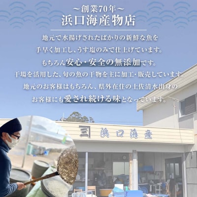 浜口海産物店のちりめんじゃこ&かちりじゃこ(計4袋小分けセット)シラス 釜揚げ【R00019】