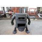 ロボット型薪ストーブ(スタンダード)防災 暖炉 オブジェ ピザオーブン【R00758】