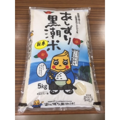 米 定期便 あしずり黒潮米10kg×5回(コシヒカリ)精米 白米 ブランド米 ご飯【J00181】