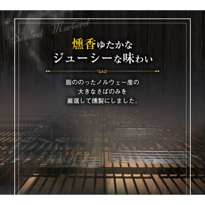 こだわりのサバ燻製おつまみ(冷凍・半身10枚入り)伝統製法一番火仕上げ【R01581】