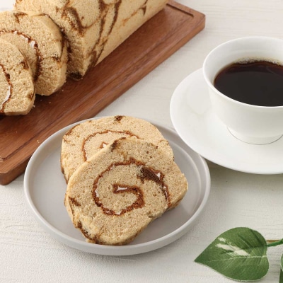 マツシタ洋菓子店の珈琲ロールカステラ1本　コーヒー風味 スイーツ 洋菓子【R00078】