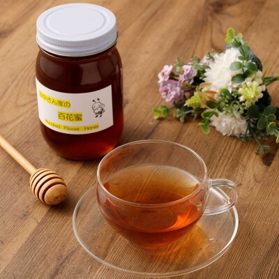 田中さん家の百花蜜 (無添加・非加熱はちみつ) 1瓶 450ml 【R01311】