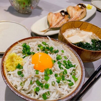 浜口海産物店のちりめんじゃこ&かちりじゃこ(計6袋セット)シラス 無添加 しらす丼【R00308】
