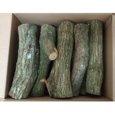 ウバメガシの薪 1箱 18kg 長さ約30cm 【R01049】