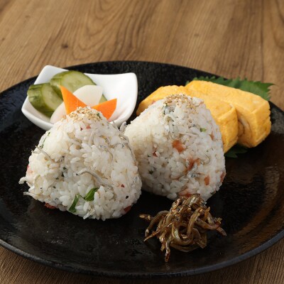 岡本水産加工のちりめん&かちりじゃこセット(各種2袋) 無添加 釜揚げ しらす【R00022】