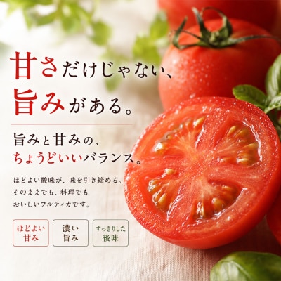 【11月発送】トマト魂!峯本の贅沢フルティカトマト(中玉サイズ)2キロ 【R01032】