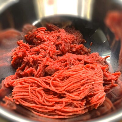 12回定期便 無添加冷凍 猪肉ミンチ(成犬用) 200g×5パック ジビエ ペット【J00178】